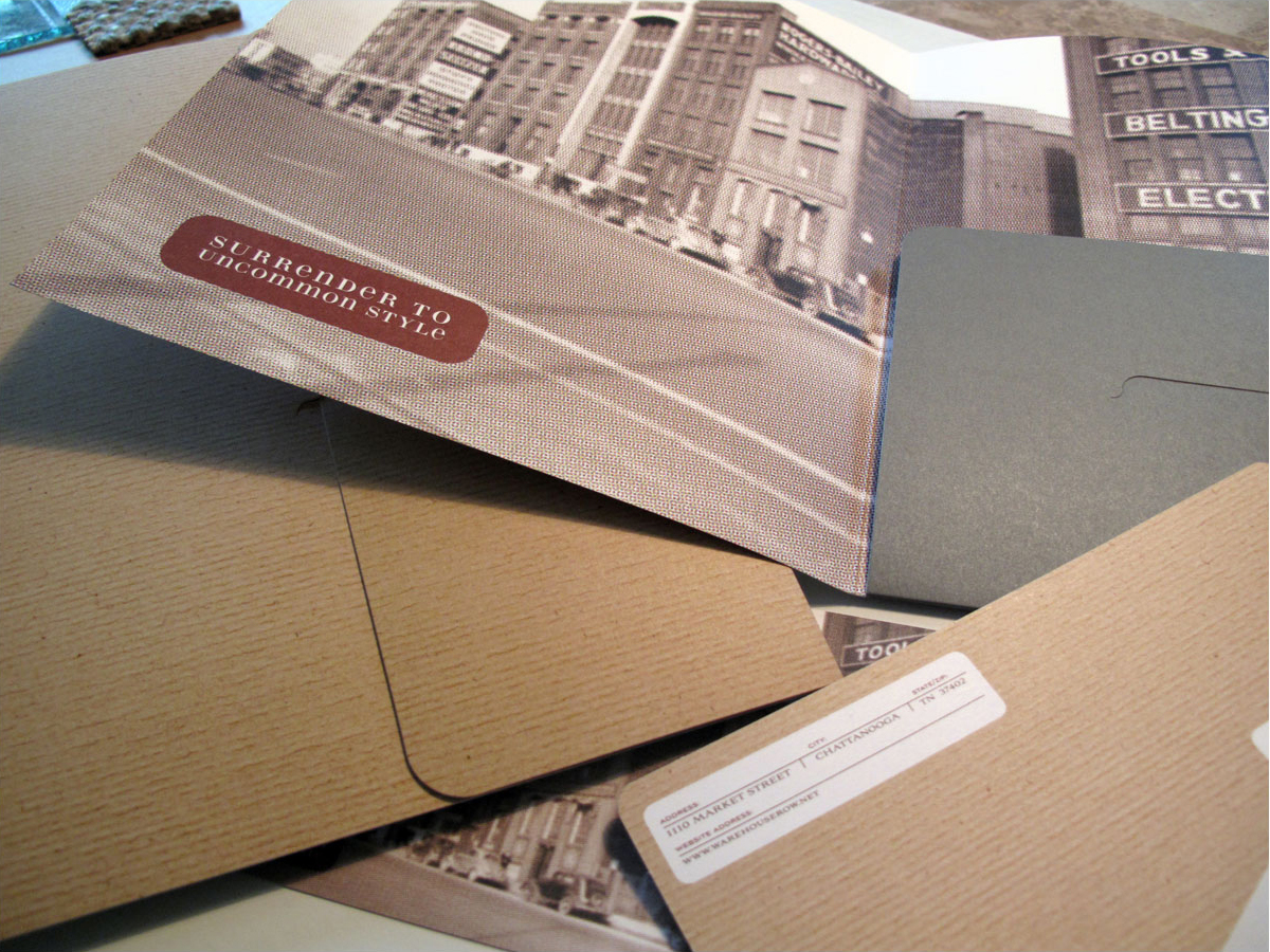 Warehouse Row promotional kit