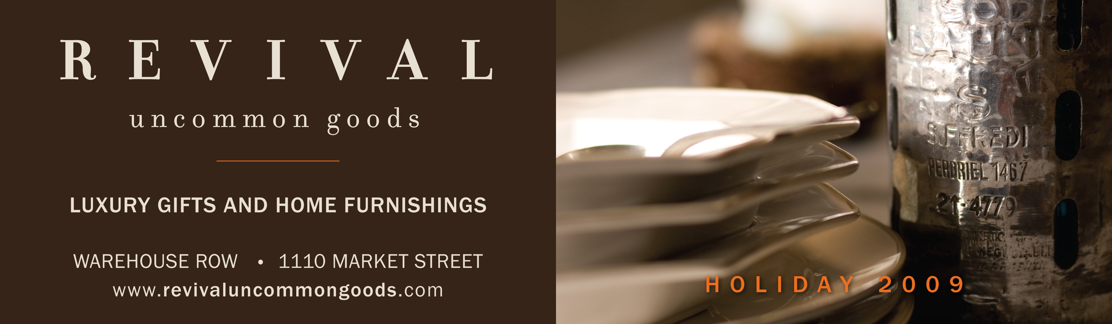 Warehouse Row billboard design