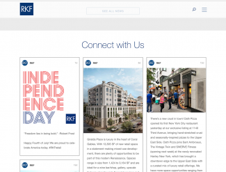 Grid of RKF news stories