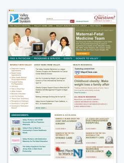 Valley Health System website
