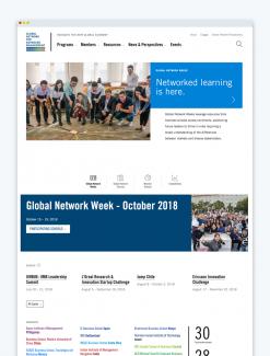 Global Network Website Design