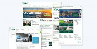 CBRE digital design system